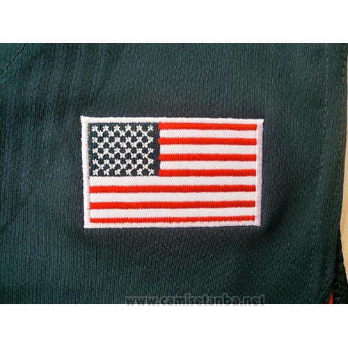 Camiseta USA 2012 Kevin Durant #5 Negro